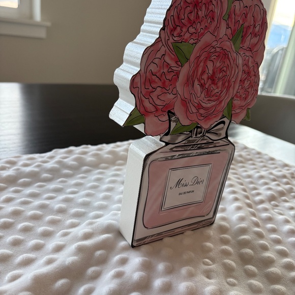 NEW MISS DIOR 3D LUXURY WOOD PERFUME HOME ACCENT - Picture 4 of 5